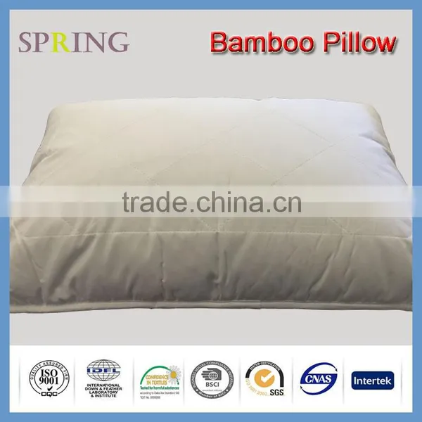 Bamboo Pillow With Bamboo Fiber Filling in Outer Shell Quality Choice photo-2