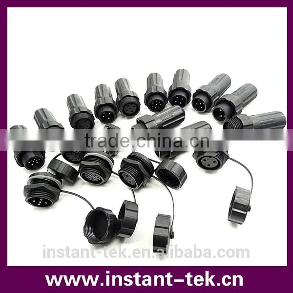 INST Plug and Socked IP68 Wire Copper Crimp Connector 22mm M22 photo-2