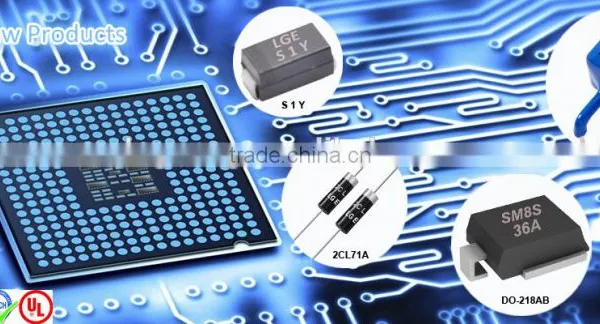 SMA SMD Fast Recovery Rectifier RS1M 1A 1000V LGE Brand photo-3