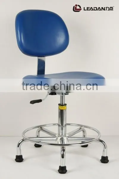 ESD Anti Static Chair PU Leather Chair Lab Cleanroom Chair photo-5
