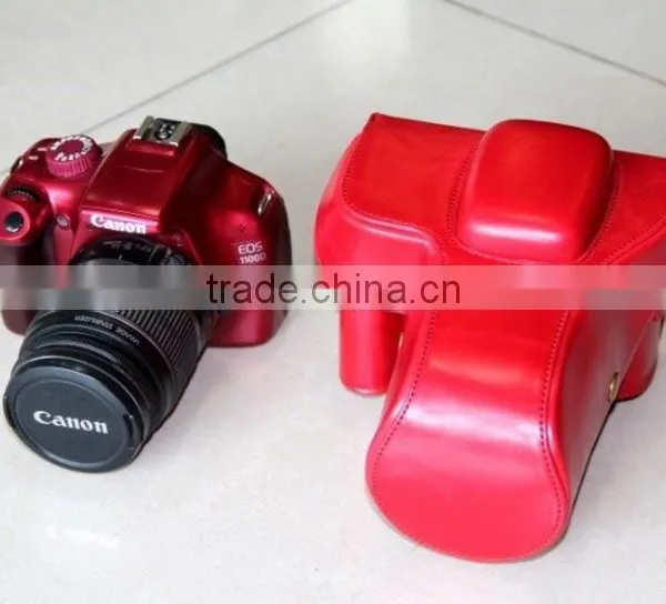 Factory Price Retro Korean Unique PU Leather Camera Bag in Dongguan photo-2