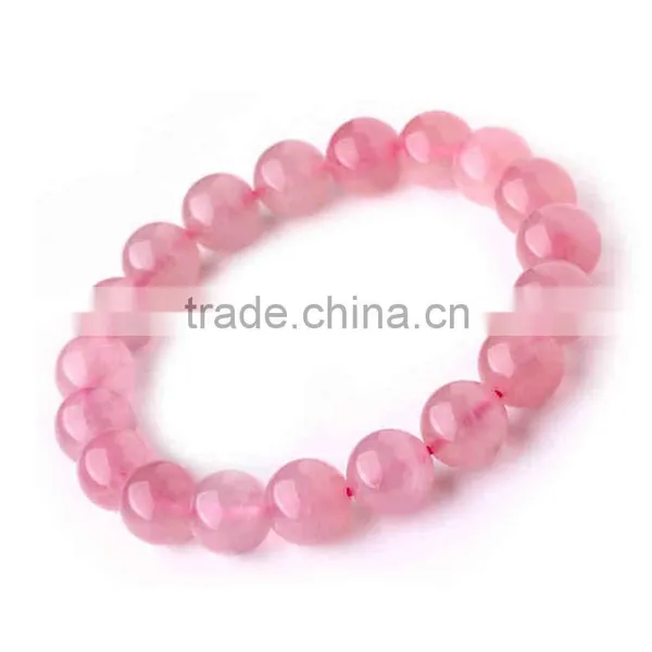 Hot Natural Horse Powder Crystal Bracelet Hand on Lotus Powder Bracelet of Multicolored Jewelry Fashion Factory Wholesale photo-2
