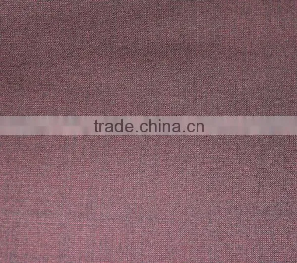 Plain Dyed Polyester Rayon Fabric for Man's Suiting photo-5