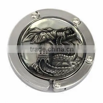 Attractions Series, Foldable Purse Hanger With The Great Wall