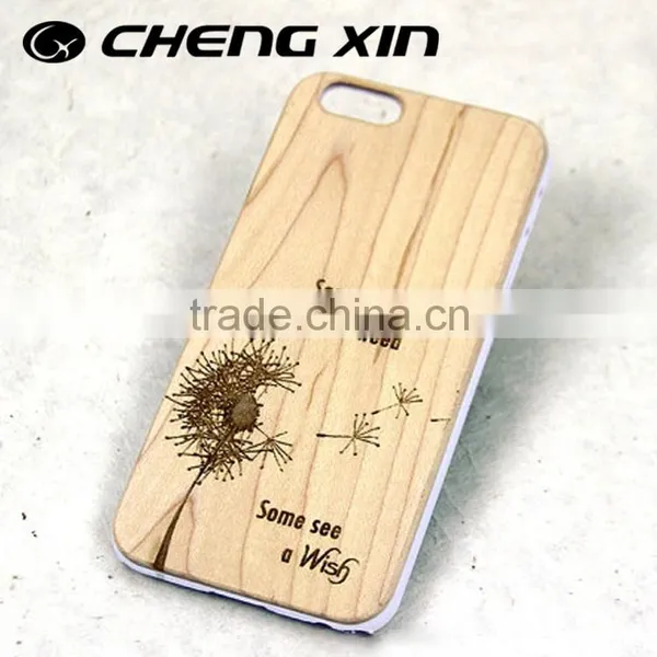 4.7 Inch Mobile Phone Wood Cover Case Wooden Phone Shell for Iphone 6 photo-2