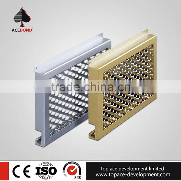 ACEBOND Good Technology Perforated Aluminum Metal Curtain Wall Carved Station photo-6