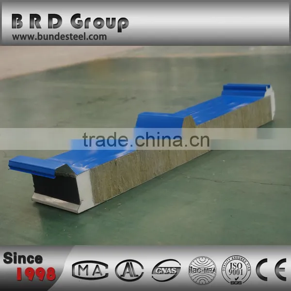 Hidden Screw Type Rockwool Sandwich Panel