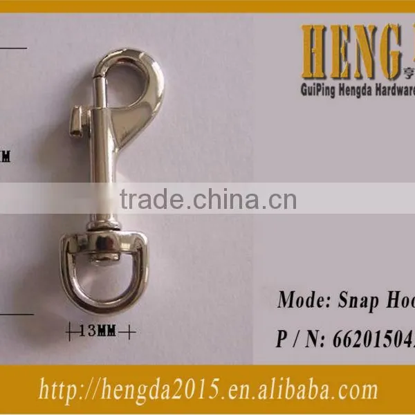 Silver Fashion Lady Handbag Snap Bag Hook photo-5