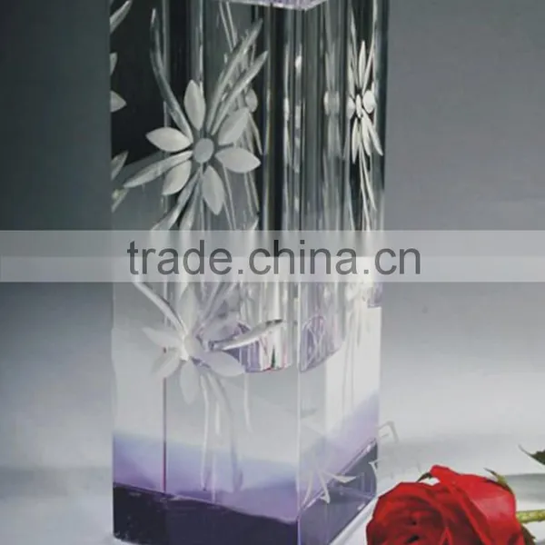 2016 Crystal Glass Types of Flower Vase Wholesale China photo-5