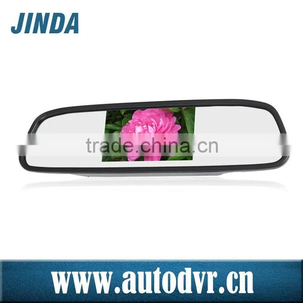 Dual Video In TFT LCD 4.3 Inch Chinese Cheap Mirror Monitor