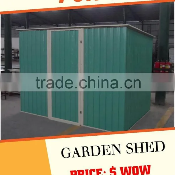 2016 New Design Metal Garden Shed Better Than Plastic Garden Shed