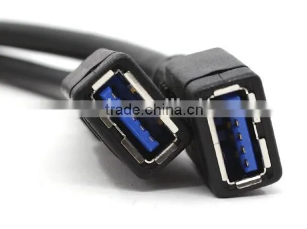 USB3.0 20pin to 2 x USB3.0 A (F) Cable photo-2