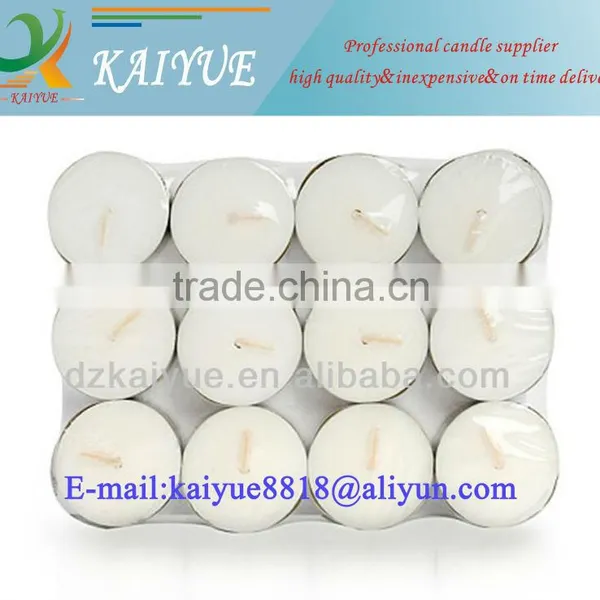 White Tea Light 12pcs/bag