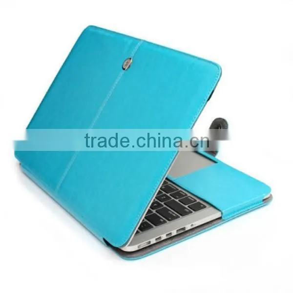 PU Leather 13 Inch Laptop Case Sleeve Bag Cover for MacBook Air photo-4