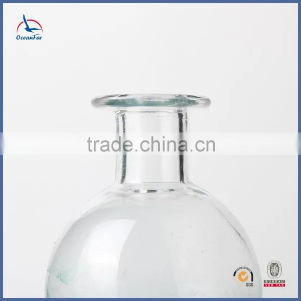Best Selling Tall Large Color Glass Vase Recycled Frosted Cylinder Vases With Welt Top photo-6