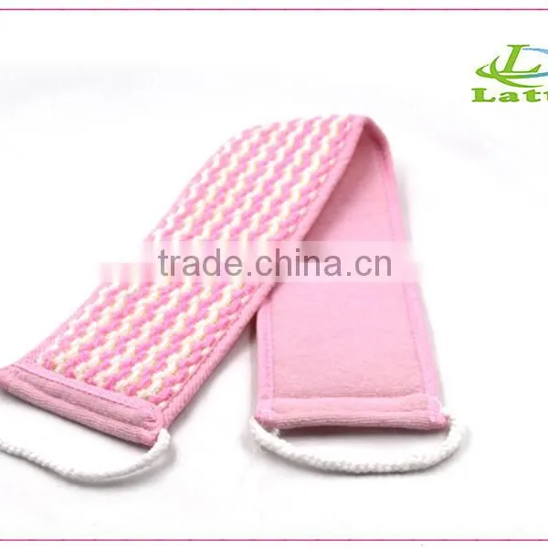 Pink Natural Back Bath Scrubber Sisal for Bath photo-2