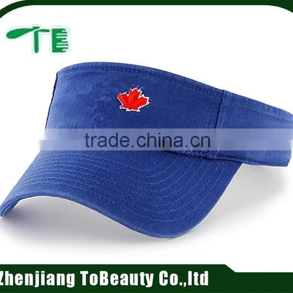 3D Embroidery Polyester Visor Caps