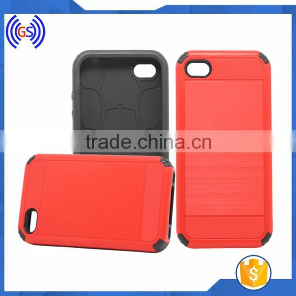 Manufacturer Wholesale Cell Phone Case Metal Color Heavy Duty Mobile Phone Case photo-2
