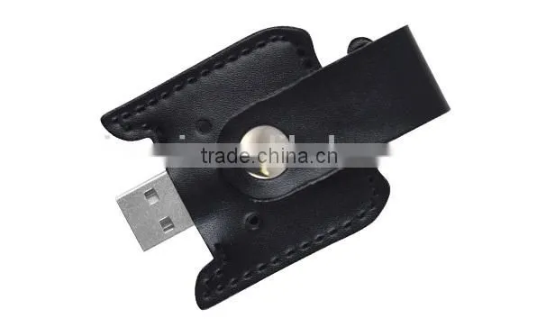 Butterfly Shape Swivel Leather Usb photo-3