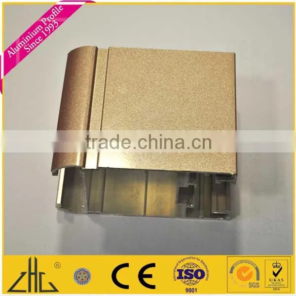 6061 Anodized and Wood Grain Aluminum Profile photo-6