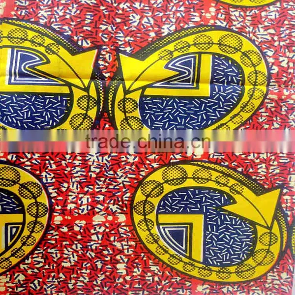 Popular African Wax Fabric Wholesale African Printed Fabric for Women Dress