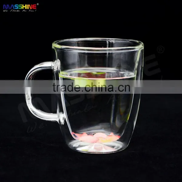 Double Wall Glass With Handle