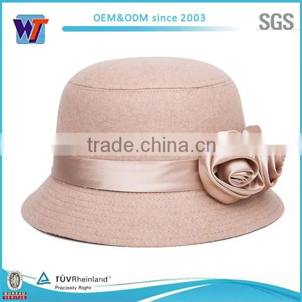 Ribbon Flowers Woman's Hats Blank Sublimation Hats Kippahs photo-2