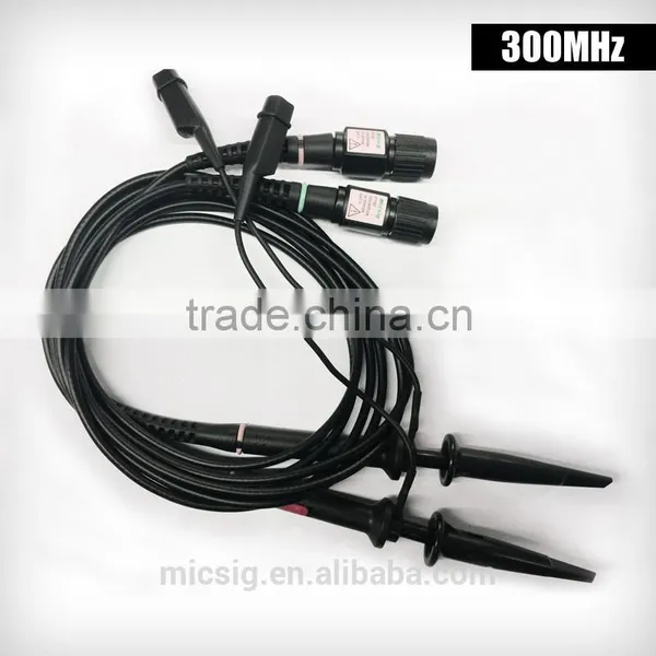 Micsig MP-130 Digital Oscilloscope Probe 1x 10x DC 300MHz High Precision DSO Passive Probe