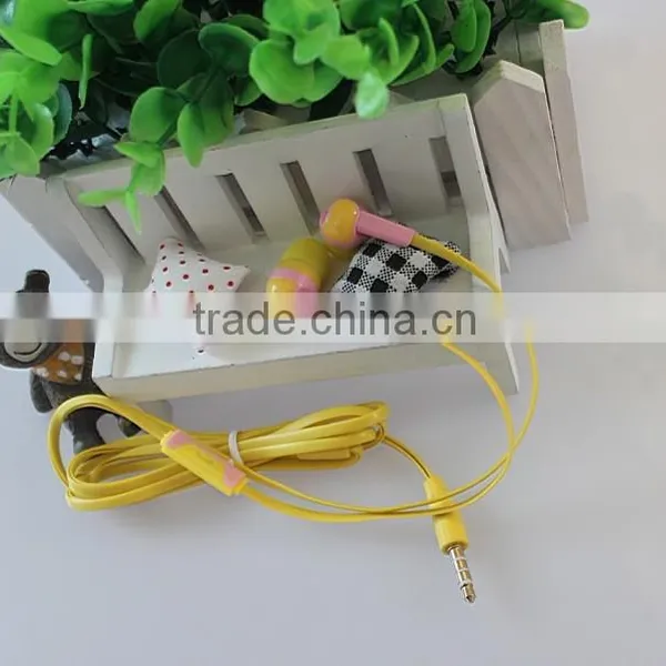 Colorful Earphones 'New Products Earphones Headphones With Mic,Flat Cable Earphone. photo-3