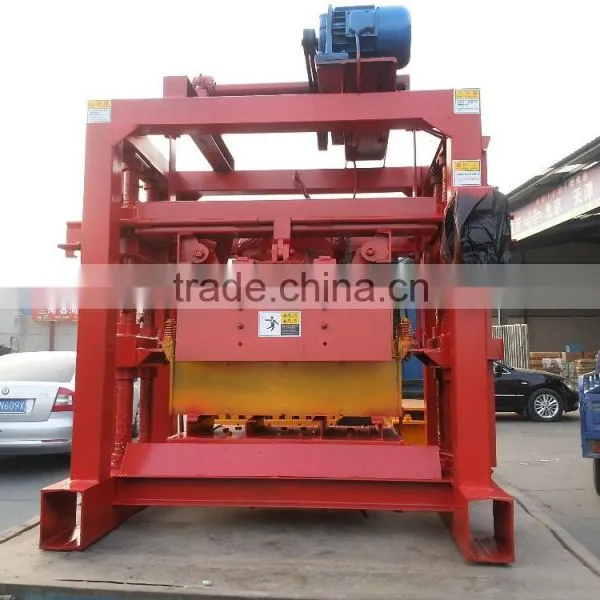 QTJ4-40 Hollow Block Machine Made in China/lower Cost Columbia Concrete Block Machine photo-3