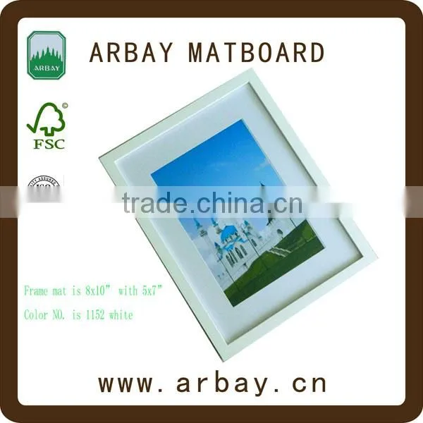 Wholesale Precut Frame Mat Board in Paper Craft for Photo Picture Frame photo-3