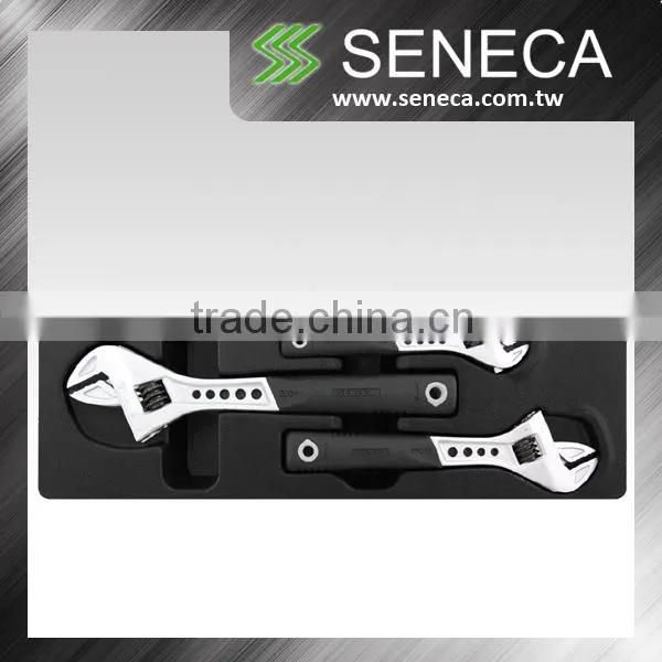 3pc Adjustable Spanner Wrench Set Fit Cabinet