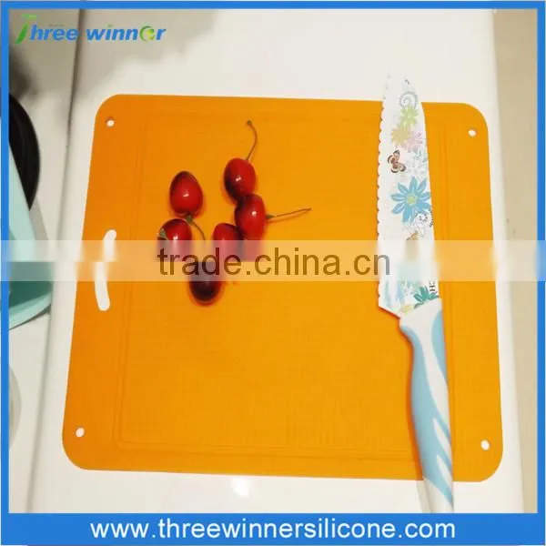 Fruit Vegetable Silicone Cutting Board Folding Cutting Board photo-3