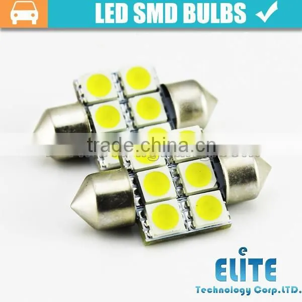 31mm 6SMD 5050 Led Festoon Lighting Led Auto Dome Light Bulb photo-4