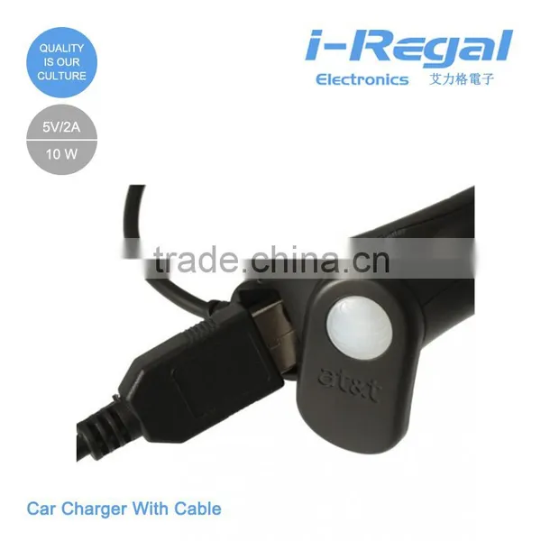 5v 1A Usb Car Charger With Cable for IPhone photo-3