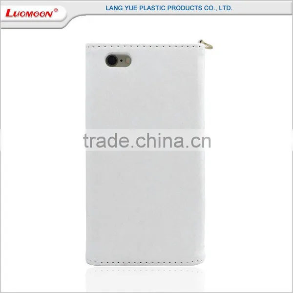 Guangzhou Mobile Accessories Flip Wallet Leather Case for Iphone 5 6 7 se Plus photo-4