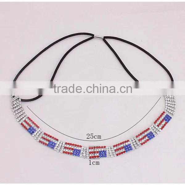 Fancy Hair Accessories Best Selling Fancy Design Plastic Elastic With New Design Hair Band photo-2