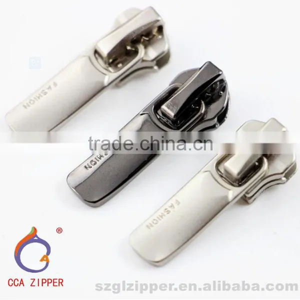 Professional Fashion Plastic Metal Zipper Slider Wholesale OEM Zipper Slider