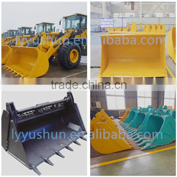 SDLG LG918 Wheel Loader Attachment 0.9M3 Multifunctional Bucket For Sale , Attachment Code:1690300007 photo-4
