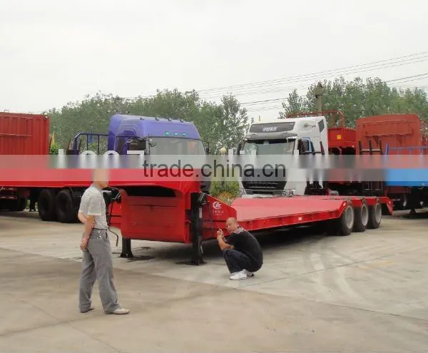 Low-bed Semi Trailer