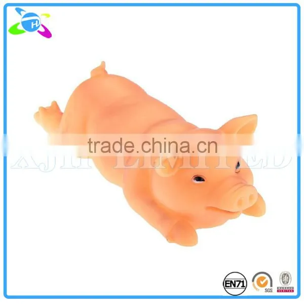 Vinyl Roasted Suckling Pig Pet Dog Puppy Squeak Chew Play Toy