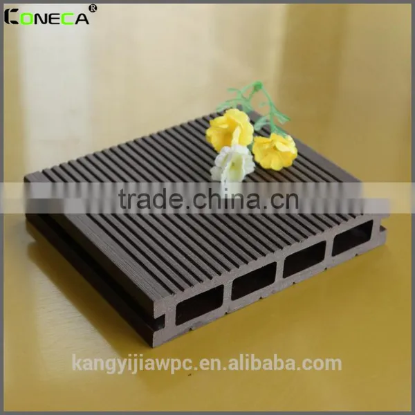 European Style Outdoor Antiseptic Wood Plastic Composite Decking Waterproof WPC Floor photo-2