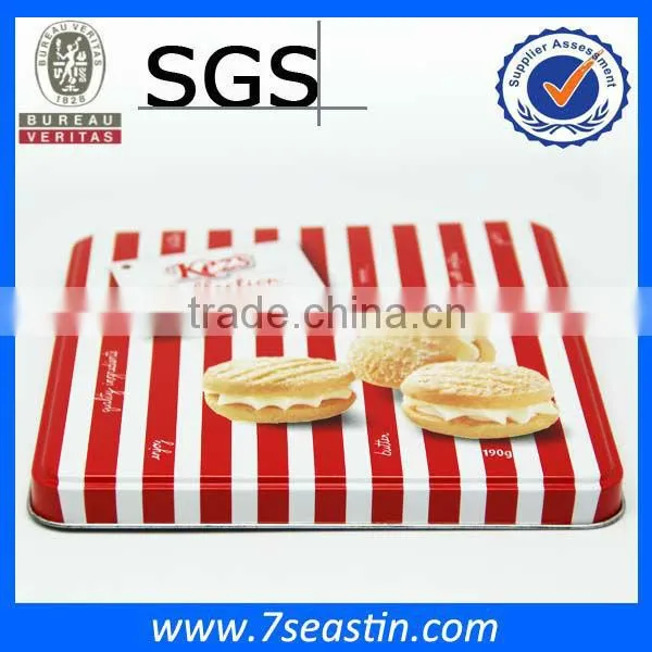 Square Cookie Tin Can Customized Design photo-5