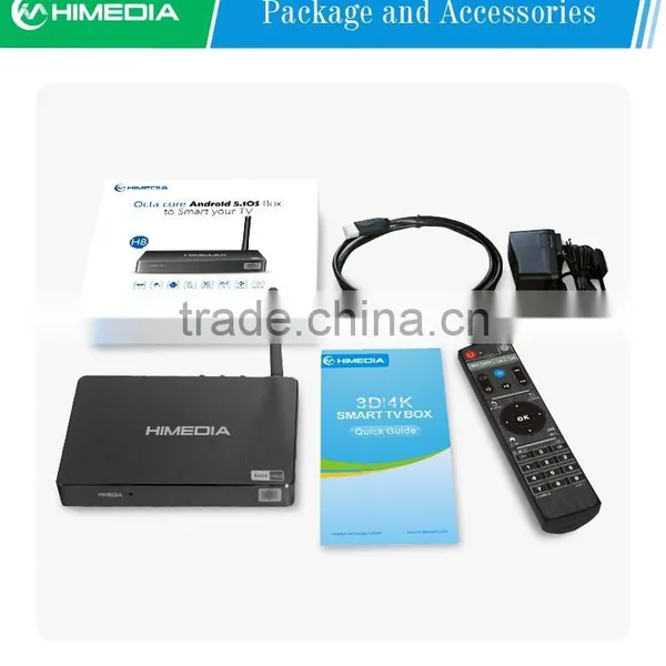 Canada HD Media Player 2016 Android tv Box Octa Core H8 RK3368 Himedia Kodi Android tv Box 4k 1080p HDR 16GB Android Mini pc photo-4