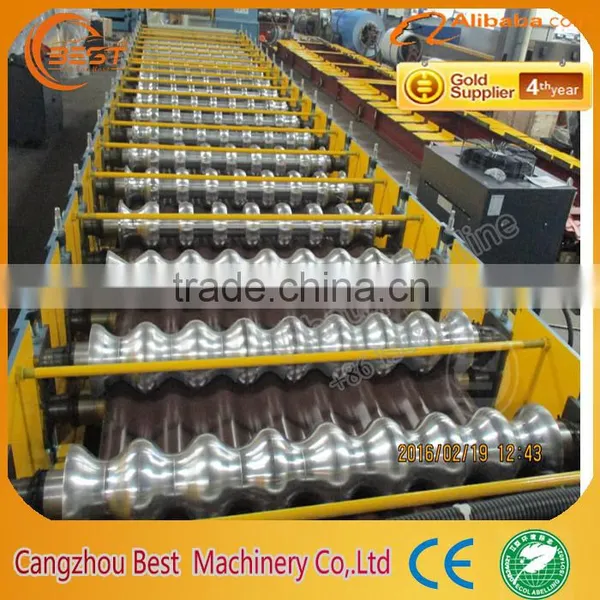 Metal Roof Tile Roller Forming Machinery photo-3