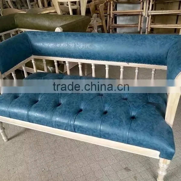 American Classic Old Style Antique Wooden Sofa Sets photo-3