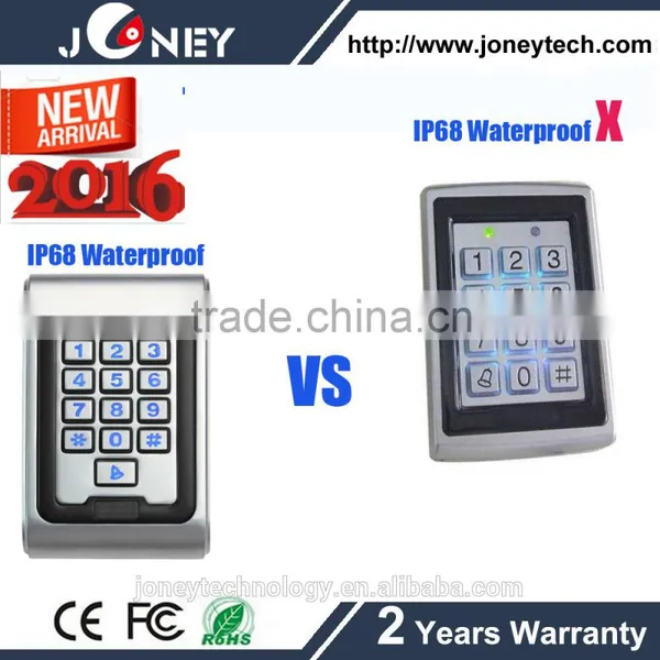 IP 68 Waterproof Mental Housing Standalone Door Access Control photo-2