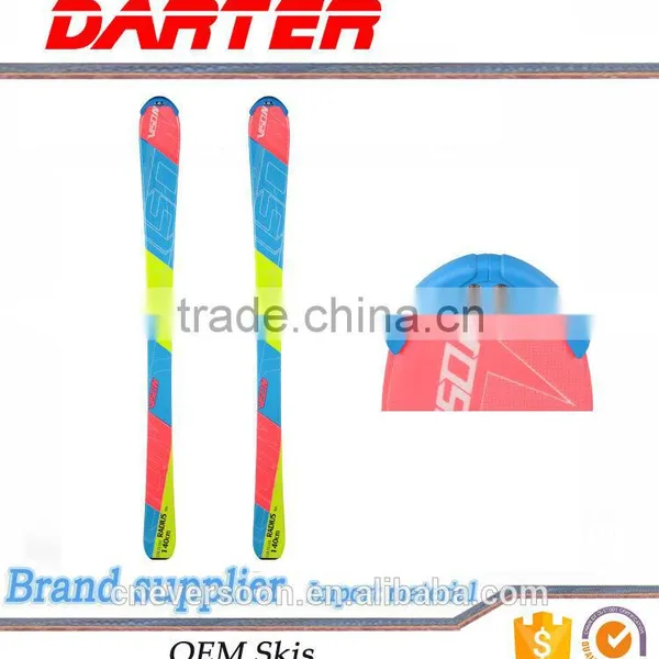 Popular FreeStyle Custom Tri-axial Fiberglass Kids Ski photo-2