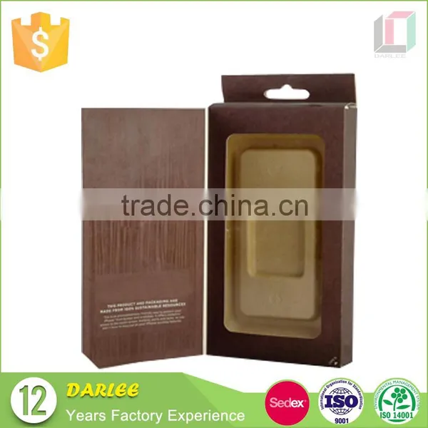 China Hot Sale Cheapest Hanging Recyclable Kraft Paper Package Box for Iphone Case photo-6