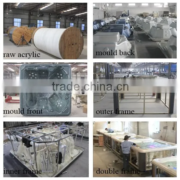 2016 Wholesale New Model JY8801 Large Cheap Price Swimming Pool Swim Spa photo-5